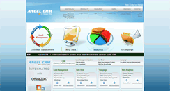 Desktop Screenshot of angelcrm.com
